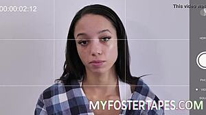 Bianca Burke and Alexis Tae Join Foster Uncle in Inappropriate Bedroom Activity with Doggystyle Threesome and Piercing Details on MyFosterTapes Site