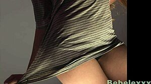 Brunette Latina Submissive Gets Tight Ass Massaged With Toys In POV