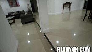 Can't get enough of this petite gypsy teen's hardcore blowjob and big ass pov action in taboo reality.