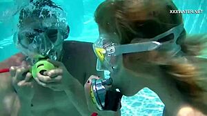 cum everywhere in pool from cruz blowjobs