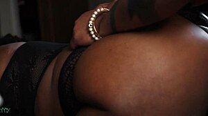 Hey, are you watching this real homemade amateur couple with ebony bbw squirting on big black cock in sloppy deepthroat and pussy licking?