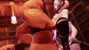 Tails Of Azeroth Blue Is Better With Draenei Group Anal Threesome