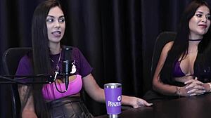 renatinha melo takes control swinging solo with gringo in see-through outfit 😏