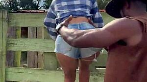 BBC Caseiro Fucks Married Hotwife Patroa At Fazenda With Gato Preto In Orgy Creampie And Cuckold Humiliation