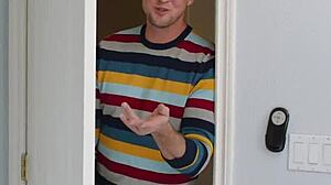 teen gia dibella says my toy is stuck in my pussy so stepdad and doctor do 3-way