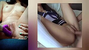 Amateur Video Shows Skinny Teen Masturbating with Vibrator in Cute Solo Pussy Play