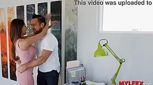 mylfex - that grateful assistant milf shows her thanks to the handsome utility guy with intense action