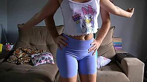 tight spandex leggings assjob and dry hump until he cums in underwear?