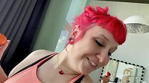 Whoa, Proxy Paige stuffs tangerines deep in her ass! 🍊