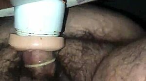 fleshlight fuck with hairy cock and intense toy action