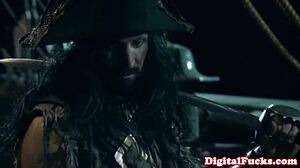 Jesse jane up close in intriguing ffm threeway