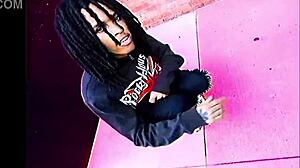 prettifun starts with light touches in a rough sex session that builds into intense music-backed pounding over time