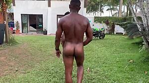 My ex's friend ate my pussy in front of everyone, but why in lingerie?