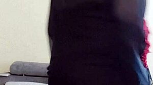 Hey arab shemale why not show off your dance moves in this quick session