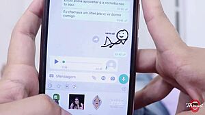 Redhead gives deepthroat blowjob with cum in mouth in tattooed pov action