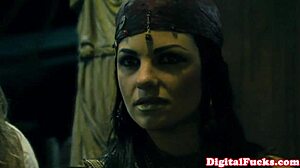 Jesse jane up close in intriguing ffm threeway