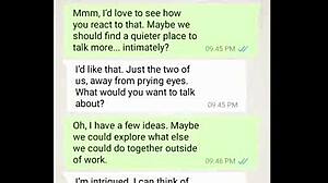 Coworkers discuss their shared fantasy during a break at work