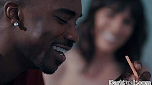 Small Tits Cougar Seduces Stepson's Black Friend For Interracial Big Cock Orgasm