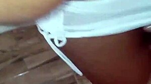 Novinha Evang�lica Shows Off Her Huge Natural Tits And Juicy Pussy