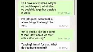 Coworkers discuss their shared fantasy during a break at work