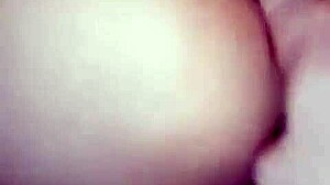 oh man, my horny hubby is fingering my pussy and ass while i'm bent over like a slutty housewife cheating