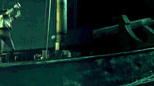 Jesse jane up close in intriguing ffm threeway