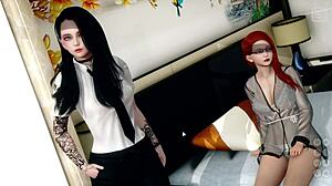 Complete Gameplay of My Bully Is My Lover Part 10 with Hardcore Blowjob, Cumshot, and Pussy Fucking from Big Cock on Teen Slut