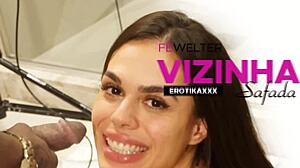 Hey, check out Fê Welter as the naughty neighbor in this hot Brazilian porn from Erotikaxxx!