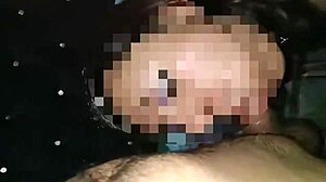 Transvestite rides mature man's cock for money in explicit encounter