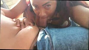 Playing With Giant Cock In Public Car