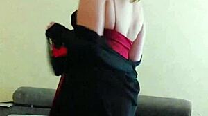 Hey arab shemale why not show off your dance moves in this quick session