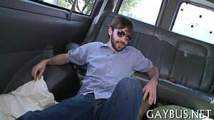 oh man what a satisfying blow job session with this hot homosexual guy sucking cock wildly!