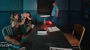 Vr bangers two sexy asian sluts suck huge dicks in a hardcore jail orgy with doggystyle riding pt 3