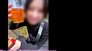 【人妻上司と後輩のセックス】「え？今日私達二人きり？」お花見デートで真面目な上司と激エロ展開に！