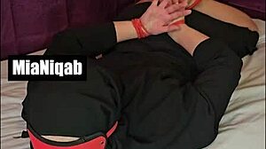 Mia niqab compilation 9 with sexy arab pov action