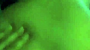 Curious amateur couple explores intimate homemade moments together