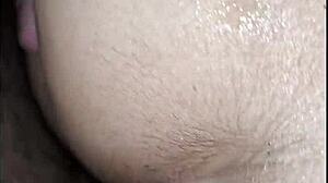 Damn this skinny girl loves getting her tight ass broken wide open!