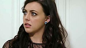 I love how Whitney Wright's pussy gets fucked hard in that spreadeagle position by a massive interracial cock.