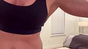 I flex muscles for fans who enjoy it