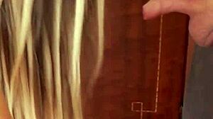 good maids clean floors but great ones like candie cross kneel for sloppy polish cock sucking as submissive roleplay