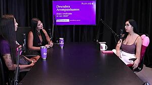 renatinha melo takes control swinging solo with gringo in see-through outfit 😏