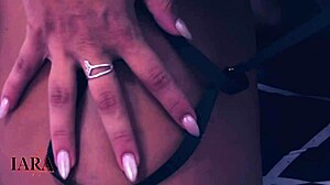 i'm that brazilian putinha gettin' cum on my big clit an' toes in leather... oops, huge load evrywhere