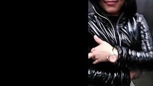 Colombian Milf Madrastra Fucked In Elevator By Neighbor With Deepthroat And Anal Action