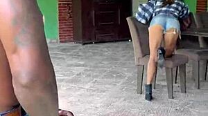 BBC Caseiro Fucks Married Hotwife Patroa At Fazenda With Gato Preto In Orgy Creampie And Cuckold Humiliation