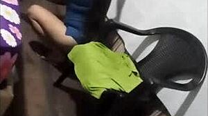 my wife left a camera running and caught this stranger pounding her doggystyle rough