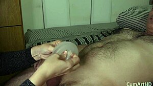 Testing An Oronova Masturbator With Blowjob Cock Sex Toys Cum Romantic Masturbation Cfnm Swallow