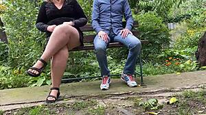 Perverted Stepmom Gives Dirty Gifts Like Wet Pussy Flashing And Chubby Bbw Ass To Stepson