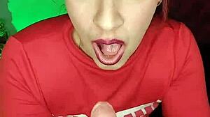 latina amateur slut with huge ass in leggings discovers boyfriend jerking to twin sister then joins for threesome anal toy play