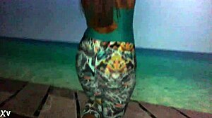 Hey, I got this new pants and body - trying on lycra now