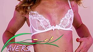 Daring Agent Provocateur Lingerie Try On Showcases Sexy Nude See-Through Silk Styles In Bold Challenge